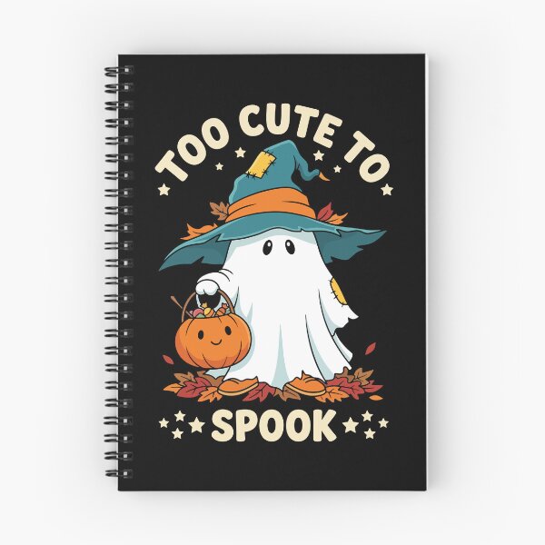 Item preview, Too C ute To Spook - Cute Ghost Witch Halloween designed and sold by Steele-Art.