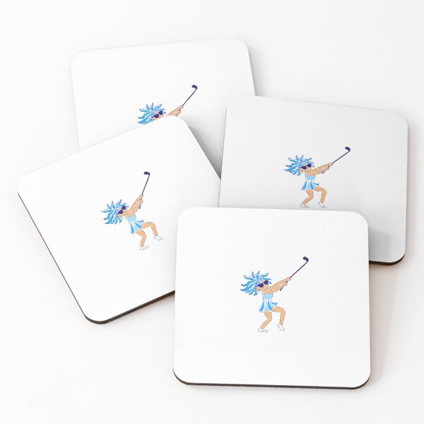 Item preview, Jugador de golf loco 1 - azul designed and sold by Fabricatemyart.