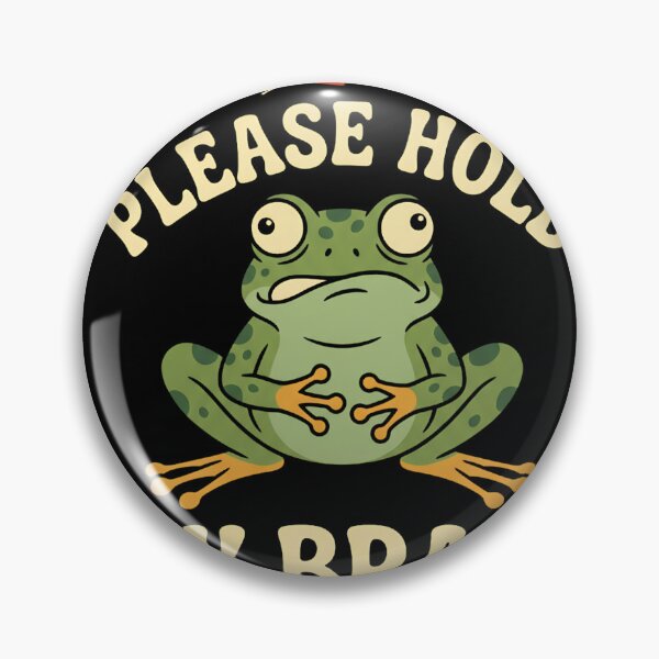 Artikelvorschau, Bitte warten Sie, mein Gehirn lädt noch. Lustiger Frosch entworfen und verkauft von w66aboo.