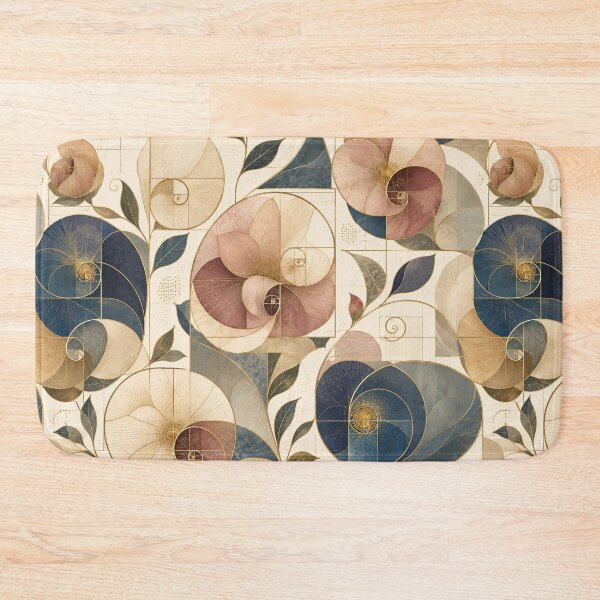 Item preview, Golden Spiral Botanical designed and sold by Side Quest Co..