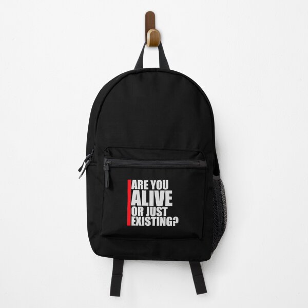 Item preview, Are You Alive Or Just Existing Inspirational Quote designed and sold by shirt-o-mat.