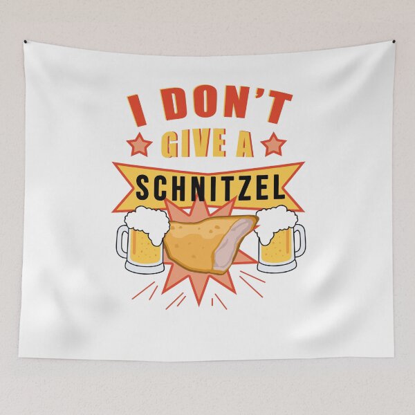 Item preview, I don't give a Schnitzel - FUNNY OKTOBERFEST Drinking Team designed and sold by harajukumoments.