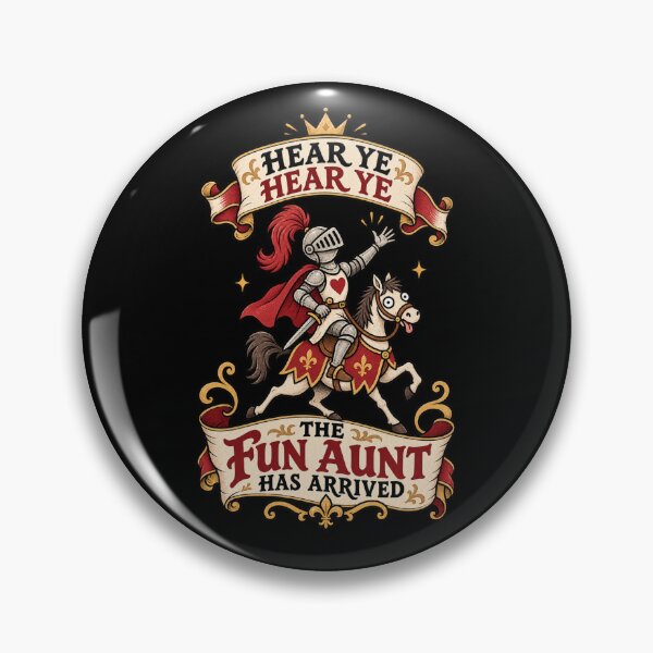 Item preview, Hear Ye Hear Ye the fun Aunt has arrived  designed and sold by HiPatti.