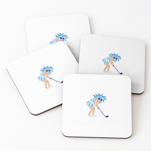 Item preview,  Loony Golf player 2 - blue      designed and sold by Fabricatemyart.