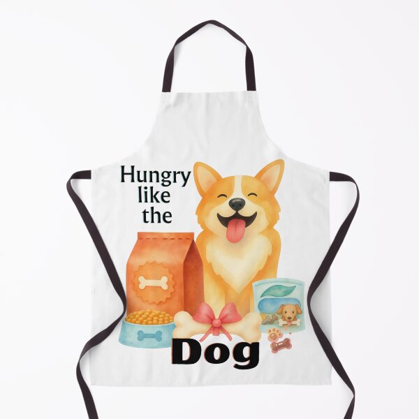 Item preview, Hungry Like The Dog - Funny Corgi Doggie Foodie designed and sold by SunandShade.