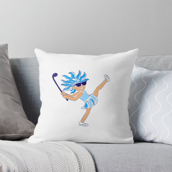 Item preview,  Loony Golf player 4 - blue      designed and sold by Fabricatemyart.