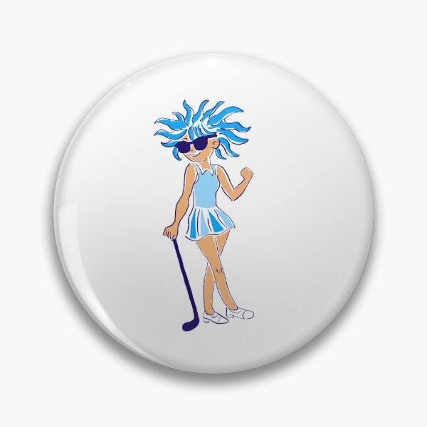 Item preview,  Loony Golf player 5 - blue      designed and sold by Fabricatemyart.