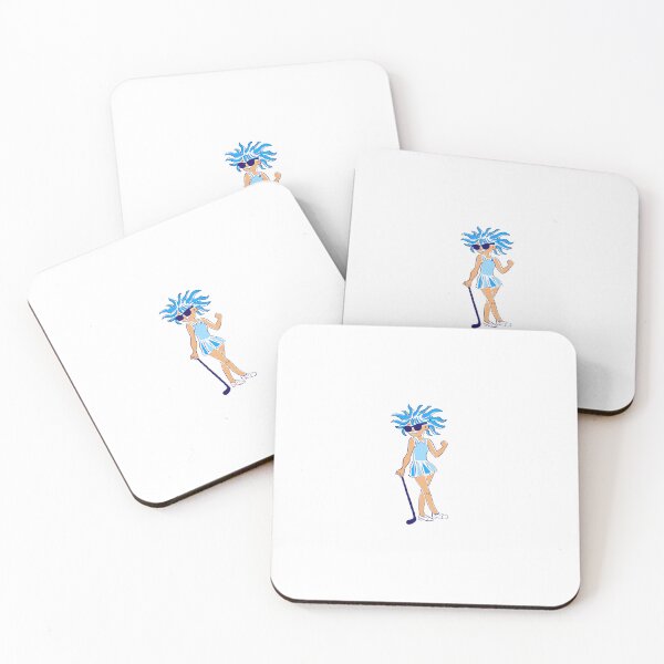 Item preview,  Loony Golf player 5 - blue      designed and sold by Fabricatemyart.
