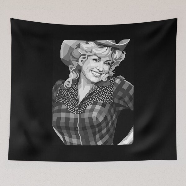 Item preview, Dolly Parton Grayscale designed and sold by verlonzariy.