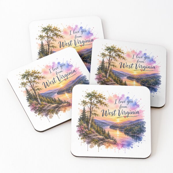 Item preview, Mountain State Heartlight: Love at a West Virginia Sunrise designed and sold by BlissBlvdShop.