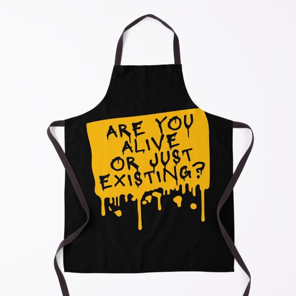 Item preview, Are You Alive Or Just Existing Inspirational Quote designed and sold by shirt-o-mat.