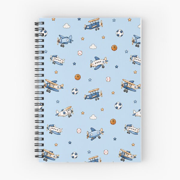 Item preview, Little Aviator – Airplanes, Sports & Stars Kids Pattern designed and sold by HO•Designs.