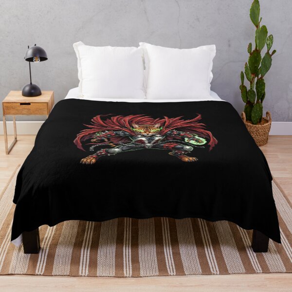 Item preview, Demon Cat Warrior - Dark Magic Vampire Fantasy Art designed and sold by TOOBIC.