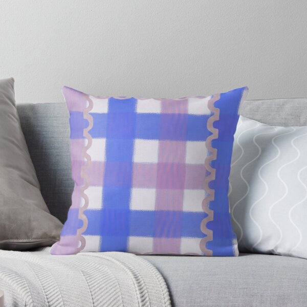 Item preview, Crown Blue Gingham designed and sold by lifeinspired4u.
