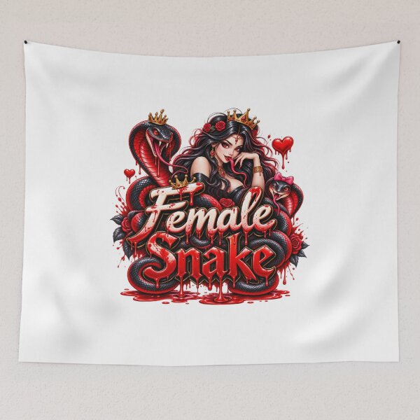 Item preview, Female Snake Funny Quote Tank Top designed and sold by everyone cloth house.