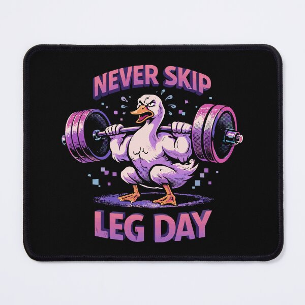 Item preview, Goose Never Skip Leg Day Squats designed and sold by Pineapple-Tree.