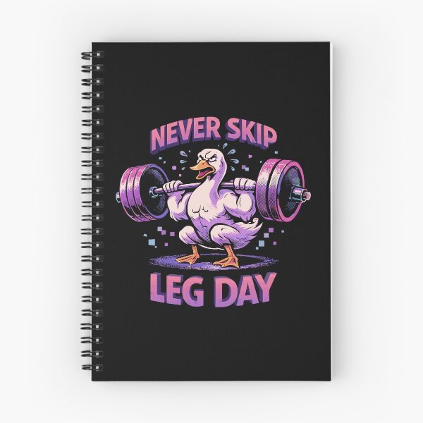Item preview, Goose Never Skip Leg Day Squats designed and sold by Pineapple-Tree.