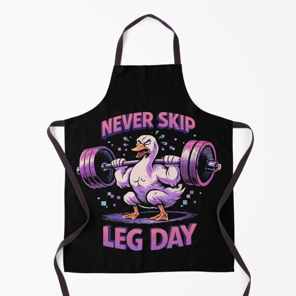 Item preview, Goose Never Skip Leg Day Squats designed and sold by Pineapple-Tree.