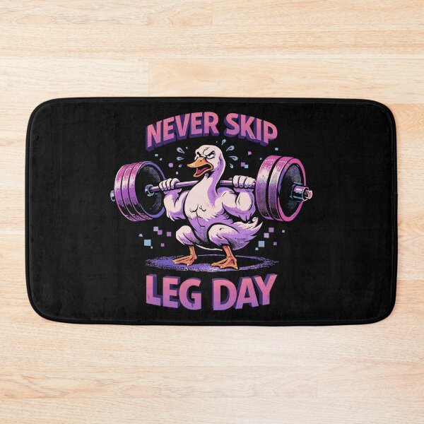 Item preview, Goose Never Skip Leg Day Squats designed and sold by Pineapple-Tree.