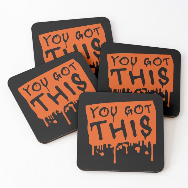 Item preview, You Got This Motivational Inspirational Quote Logo designed and sold by shirt-o-mat.