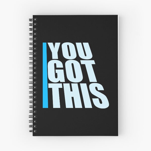 Item preview, You Got This Motivational Inspirational Quote Logo designed and sold by shirt-o-mat.