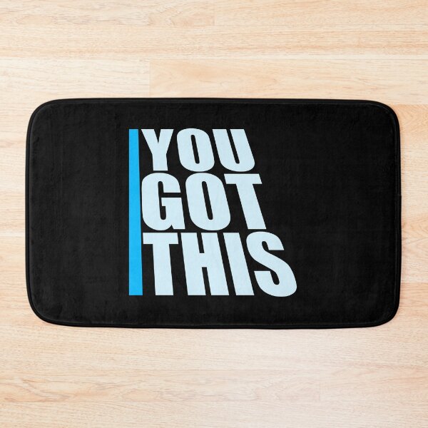 Item preview, You Got This Motivational Inspirational Quote Logo designed and sold by shirt-o-mat.