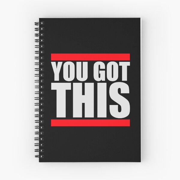Item preview, You Got This Motivational Inspirational Quote Logo designed and sold by shirt-o-mat.