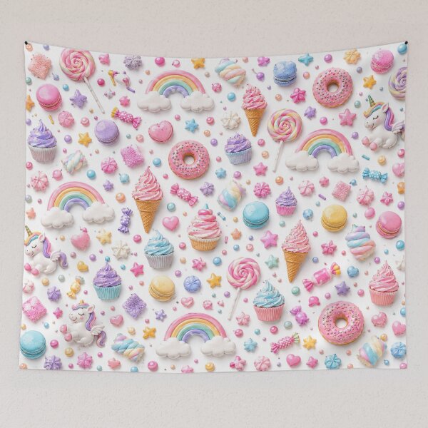 Item preview, Pastel Candy Dream – Cute Kawaii Sweets for Kids designed and sold by HO•Designs.