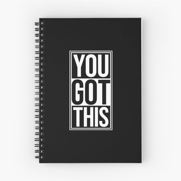 Item preview, You Got This Motivational Inspirational Quote Logo designed and sold by shirt-o-mat.