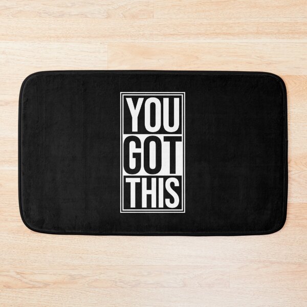 Item preview, You Got This Motivational Inspirational Quote Logo designed and sold by shirt-o-mat.