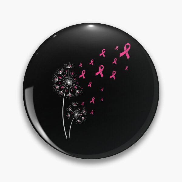 Item preview, Dandelion Pink Ribbon Breast Cancer Awareness Hope designed and sold by MysticMirth.