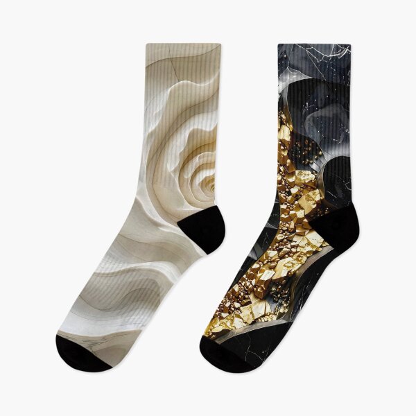 Item preview, Alabaster and Slate Geometric Spiral with Pyrite Accents designed and sold by Vicky Brago-Mitchell®.