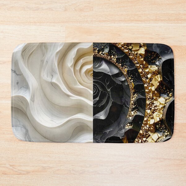 Item preview, Alabaster and Slate Geometric Spiral with Pyrite Accents designed and sold by Vicky Brago-Mitchell®.