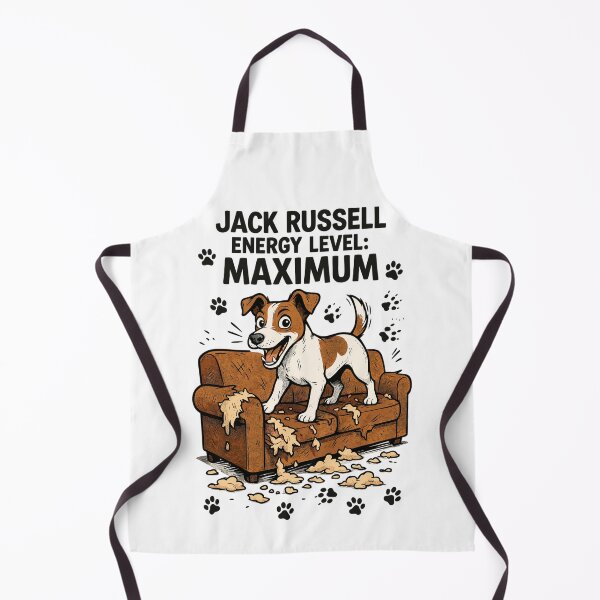 Item preview, Jack Russell Energy Level Maximum Chaos Dog designed and sold by Pineapple-Tree.