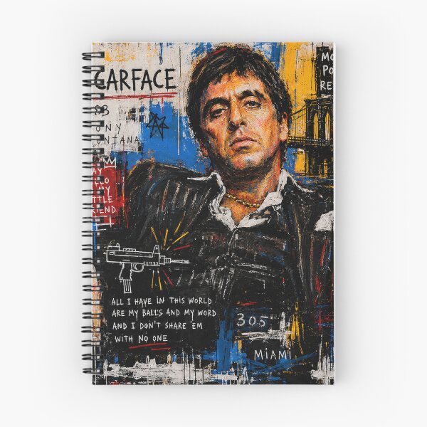 Item preview, [08/28/26, 11:57:45 a. m.] Boreal: H [08/28/26, 11:59:44 a. m.] Boreal: Scarface – The World Is Yours Neo Pop Street Art designed and sold by Boreal Apparel.