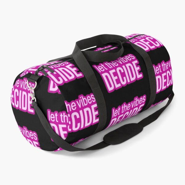 Item preview, Let the vibes decide. Pink Outline Quotes Typography  designed and sold by Memes N Lore .