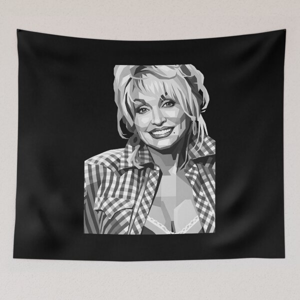 Item preview, Dolly Parton Grayscale designed and sold by varkicermanas.