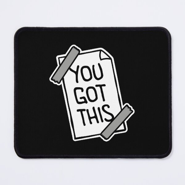 Item preview, You Got This Motivational Inspirational Quote Logo designed and sold by shirt-o-mat.