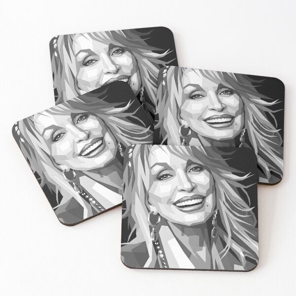 Item preview, Dolly Parton Grayscale designed and sold by varkicermanas.