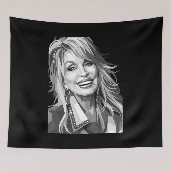 Item preview, Dolly Parton Grayscale designed and sold by varkicermanas.