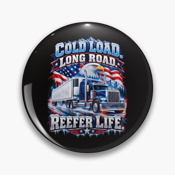 Item preview, Cold Load Long Road Reefer Life – Refrigerated Truck Trucker designed and sold by Zerberus71.