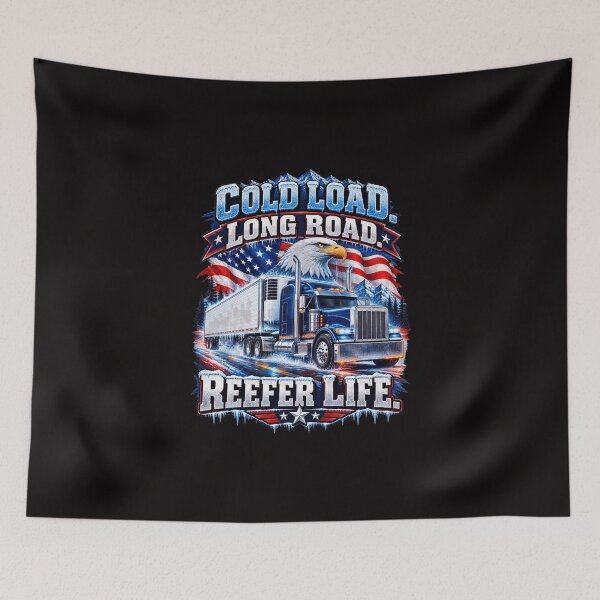 Item preview, Cold Load Long Road Reefer Life – Refrigerated Truck Trucker designed and sold by Zerberus71.