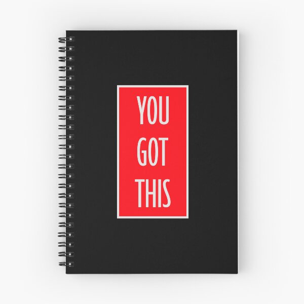 Item preview, You Got This Motivational Inspirational Quote Logo designed and sold by shirt-o-mat.