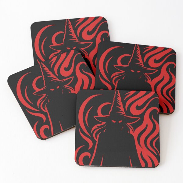 Item preview, Red Witch Fire Silhouette designed and sold by Kaurisdigital.