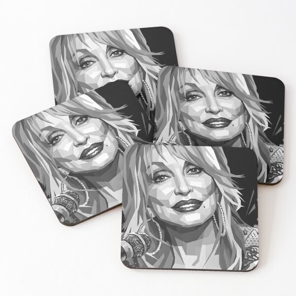 Item preview, Dolly Parton Grayscale designed and sold by varkicermanas.