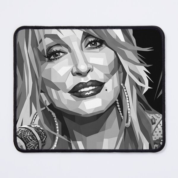 Item preview, Dolly Parton Grayscale designed and sold by varkicermanas.