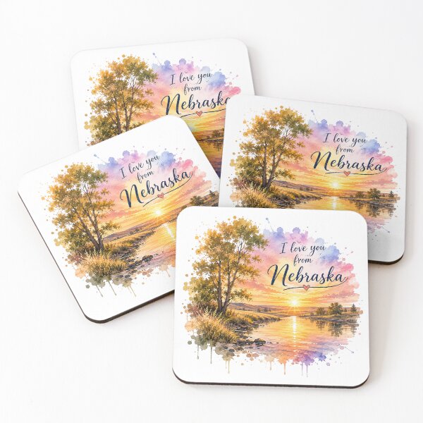 Item preview, Nebraska Heartland Glow: Love at a Prairie Sunrise designed and sold by BlissBlvdShop.