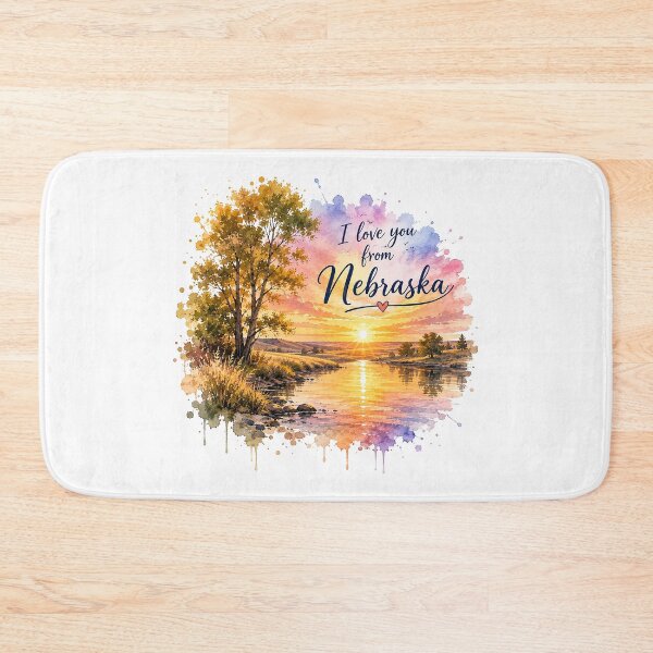 Item preview, Nebraska Heartland Glow: Love at a Prairie Sunrise designed and sold by BlissBlvdShop.