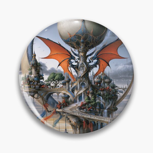 Item preview, Dragon-Winged Celestial Spire designed and sold by bloorose.
