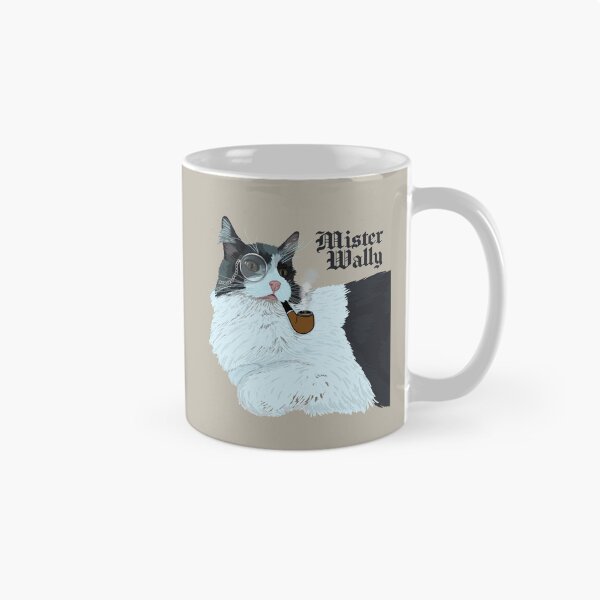 Item preview, Mister Wally Gentleman Cat with Name designed and sold by WillowerStudio.